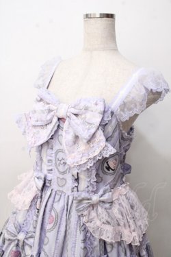 画像3: Angelic Pretty / Princess Puppyティアードジャンパースカート  ラベンダー Y-25-09-14-065-AP-OP-SZ-ZY