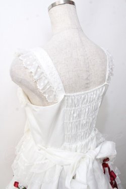 画像5: 仲夏物語 / Strawberry Angel ジャンパースカート S タイプ2ホワイト Y-25-09-14-067-EL-OP-SZ-ZT361