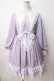 画像1: BABY,THE STARS SHINE BRIGHT / Little Kitten Luluna ストライプワンピース  ラベンダー Y-25-09-14-068-BA-OP-SZ-ZY (1)