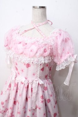 画像3: Angelic Pretty / Ohanami Bunnyワンピース  ピンク Y-25-09-14-069-AP-OP-SZ-ZY