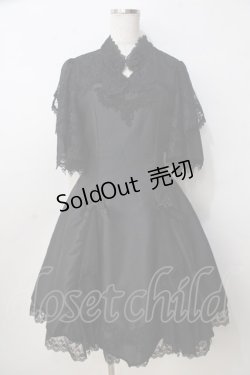 画像1: ALICE and the PIRATES / Black Rose Fantasia〜宵闇の華〜ワンピース  黒 Y-25-09-14-070-PA-OP-SZ-ZY
