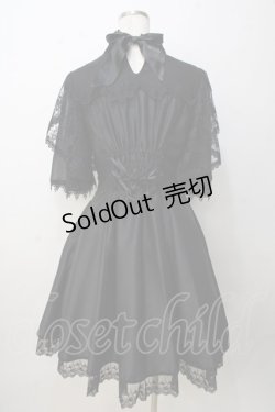 画像2: ALICE and the PIRATES / Black Rose Fantasia〜宵闇の華〜ワンピース  黒 Y-25-09-14-070-PA-OP-SZ-ZY
