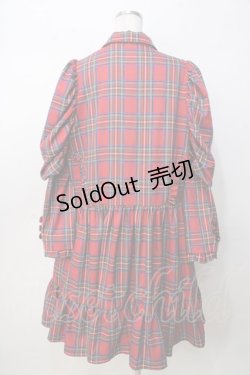 画像2: HEIHEI / フリルスーツワンピース F レッド Y-25-09-14-072-PU-OP-SZ-ZY