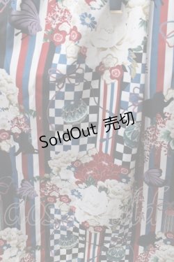 画像3: axes femme / 菊柄ワンピース F 白 Y-25-09-14-078-AX-OP-SZ-ZY