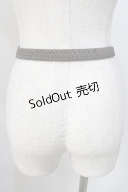 画像2: axes femme / パール細ゴムベルト  茶 Y-25-09-14-012-AX-ZA-SZ-ZY