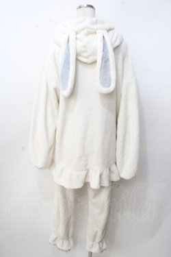 画像2: m petit by misako / TT*AMMFウサミミ M 中水色 Y-25-09-14-085-LO-OP-SZ-ZY