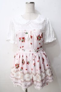 Ank Rouge / afternoon tea print set up M ピンク Y-25-09-14-088-CA-OP-SZ-ZT512