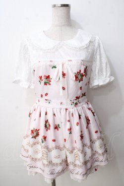 画像1: Ank Rouge / afternoon tea print set up M ピンク Y-25-09-14-088-CA-OP-SZ-ZY