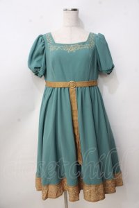 Secret Honey / エンブロイダリー・ワンピース(メリダとおそろしの森ver.ver) 2 グリーン Y-25-09-14-089-CA-OP-SZ-ZT124