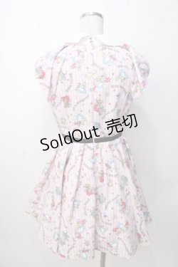 画像2: Honey Bunch / アリス柄ハート襟付きワンピース M  Y-25-09-14-090-LO-OP-SZ-ZT002