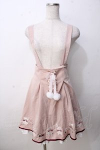 Amavel / wonder TOYBOXサス付きスカート  ピンク Y-25-09-14-092-CA-SK-SZ-ZY