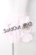 axes femme kawaii / mikkoコラボ刺繍エプロン M ピンク Y-25-09-14-098-AX-SK-SZ-ZY