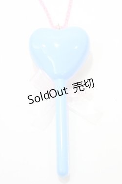 画像2: Nile Perch / ハートステッキくまさんネックレス  ブルー Y-25-09-14-003-LO-AC-HR-ZY