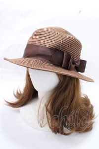 m petit by misako / グログランリボンカンカンボウ  中茶 Y-25-09-14-023-LO-AC-SZ-ZT-K016