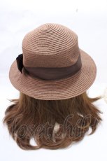 画像3: 【SALE】m petit by misako / グログランリボンカンカンボウ  中茶 Y-25-09-14-023-LO-AC-SZ-ZTK016 (3)