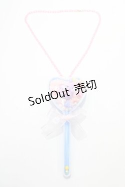 画像3: Nile Perch / ハートステッキくまさんネックレス  ブルー Y-25-09-14-003-LO-AC-HR-ZY