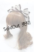 Innocent World / トーションレースタックカチューシャ  ブラウン Y-25-09-14-026-IW-AC-SZ-ZY