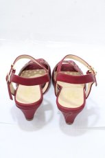 画像3: 【SALE】an another angelus / レースカットワークサンダル L レッド Y-25-09-14-037-CA-SH-SZ-ZTK017 (3)