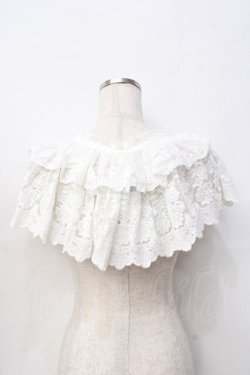 画像2: axes femme / 繊細レース付け襟  白 Y-25-09-16-026-AX-ZA-SZ-ZY