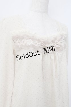画像3: axes femme / ラメドットニットプル  生成り Y-25-09-16-027-AX-TO-SZ-ZY