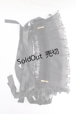 画像5: Luxmira / プリーツレースのヘッドドレス”Femme fatale”  黒 Y-25-09-16-003-GO-AC-HR-ZY