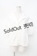 axes femme / 前開きトップス  白 Y-25-09-16-032-AX-TO-SZ-ZY