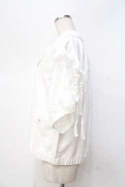 画像2: axes femme / 前開きトップス  白 Y-25-09-16-032-AX-TO-SZ-ZY