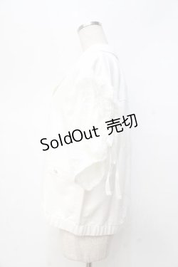 画像2: axes femme / 前開きトップス  白 Y-25-09-16-032-AX-TO-SZ-ZY