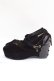 画像2: axes femme POETIQUE / 厚底ボリュームヒールパンプス M 黒 Y-25-09-16-004-AX-SH-SZ-ZY (2)
