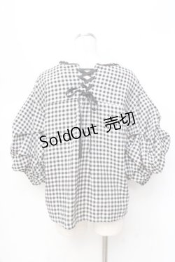 画像3: axes femme / 袖コンシャスブラウス  黒 Y-25-09-16-034-AX-BL-SZ-ZT285