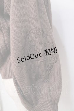 画像4: axes femme / 眠れる森の美女/カーデ  ブラウン Y-25-09-16-036-AX-TO-SZ-ZY