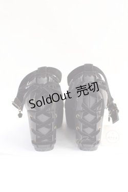 画像3: axes femme POETIQUE / 厚底ボリュームヒールパンプス M 黒 Y-25-09-16-004-AX-SH-SZ-ZY