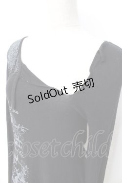 画像4: GHOST of HARLEM / コウモリptイレヘムカットワンピ F 黒 Y-25-09-16-037-GL-OP-SZ-ZY