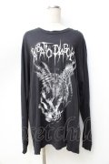 CIVARIZE / ヴィンテージ加工アニマルプリントロンT F ブラック Y-25-09-16-038-GO-TO-SZ-ZY