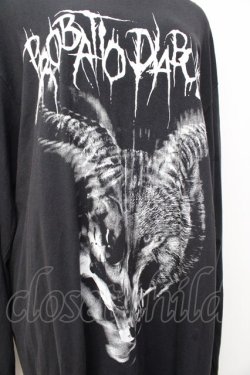 画像3: CIVARIZE / ヴィンテージ加工アニマルプリントロンT F ブラック Y-25-09-16-038-GO-TO-SZ-ZY