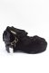 画像4: axes femme POETIQUE / 厚底ボリュームヒールパンプス M 黒 Y-25-09-16-004-AX-SH-SZ-ZY (4)