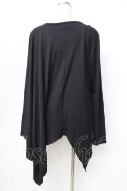 画像3: BPN FOR MEN / イレギュラーカーデ M 黒 Y-25-09-16-040-GO-TO-SZ-ZY