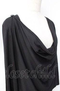 画像4: BPN FOR MEN / イレギュラーカーデ M 黒 Y-25-09-16-040-GO-TO-SZ-ZY