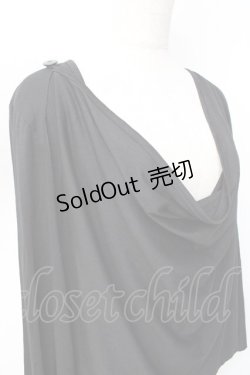 画像4: BPN FOR MEN / イレギュラーカーデ M 黒 Y-25-09-16-040-GO-TO-SZ-ZY