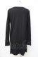 画像3: BPN FOR MEN / プリント入りレイヤード風ロングトップス M 黒 Y-25-09-16-043-GO-TO-SZ-ZY (3)
