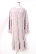 axes femme / フェザーニットロングワンピース  ピンク Y-25-09-16-051-AX-OP-SZ-ZY