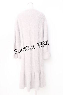 画像2: axes femme / フェザーニットロングワンピース  ピンク Y-25-09-16-051-AX-OP-SZ-ZY