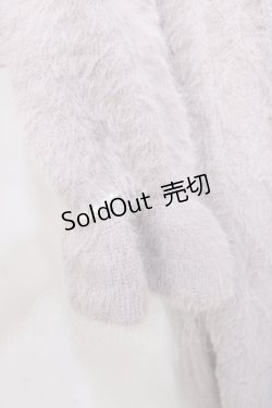 画像4: axes femme / フェザーニットロングワンピース  ピンク Y-25-09-16-051-AX-OP-SZ-ZY