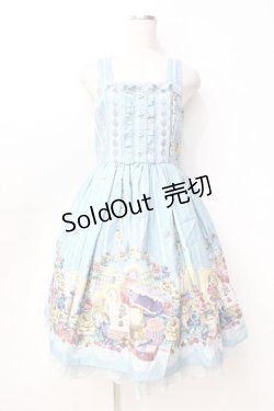 画像1: axes femme kawaii / ティータイムバニーワンピース  サックス Y-25-09-16-056-AX-OP-SZ-ZY