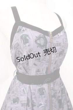 画像4: axes femme POETIQUE / ディズニーヴィランズ/ワンピース  パープル Y-25-09-16-058-AX-OP-SZ-ZY