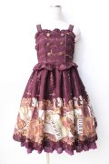 axes femme kawaii / メロディキャットワンピース  パープル Y-25-09-16-059-AX-OP-SZ-ZY