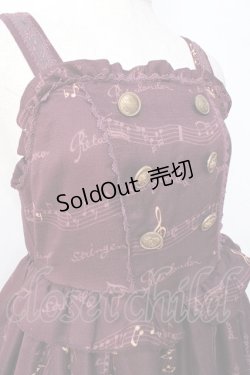 画像4: axes femme kawaii / メロディキャットワンピース  パープル Y-25-09-16-059-AX-OP-SZ-ZY