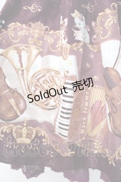 画像5: axes femme kawaii / メロディキャットワンピース  パープル Y-25-09-16-059-AX-OP-SZ-ZY