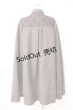 画像2: axes femme / ナポレオンマント風コート  ブラウン Y-25-09-16-071-AX-CO-SZ-ZY