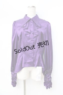 画像1: With Puji / Night of Thorns ブラウス L パープル Y-25-09-16-008-EL-BL-SZ-ZY